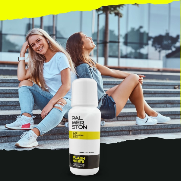Biała Pasta do Butów Wybielacz Palmerston FlashWhite 75ml