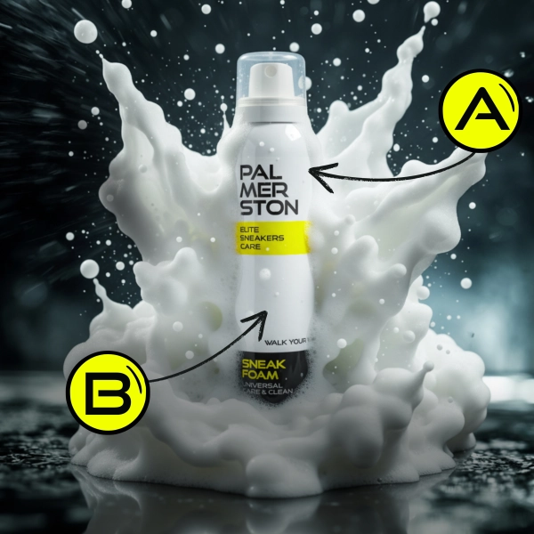 Pianka do czyszczenia butów SneakFoam Palmerston 150 ml